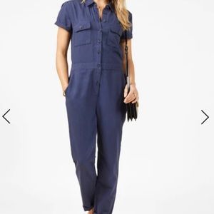 Levis Made and Crafted Boiler Suit Jumpsuit silk and linen